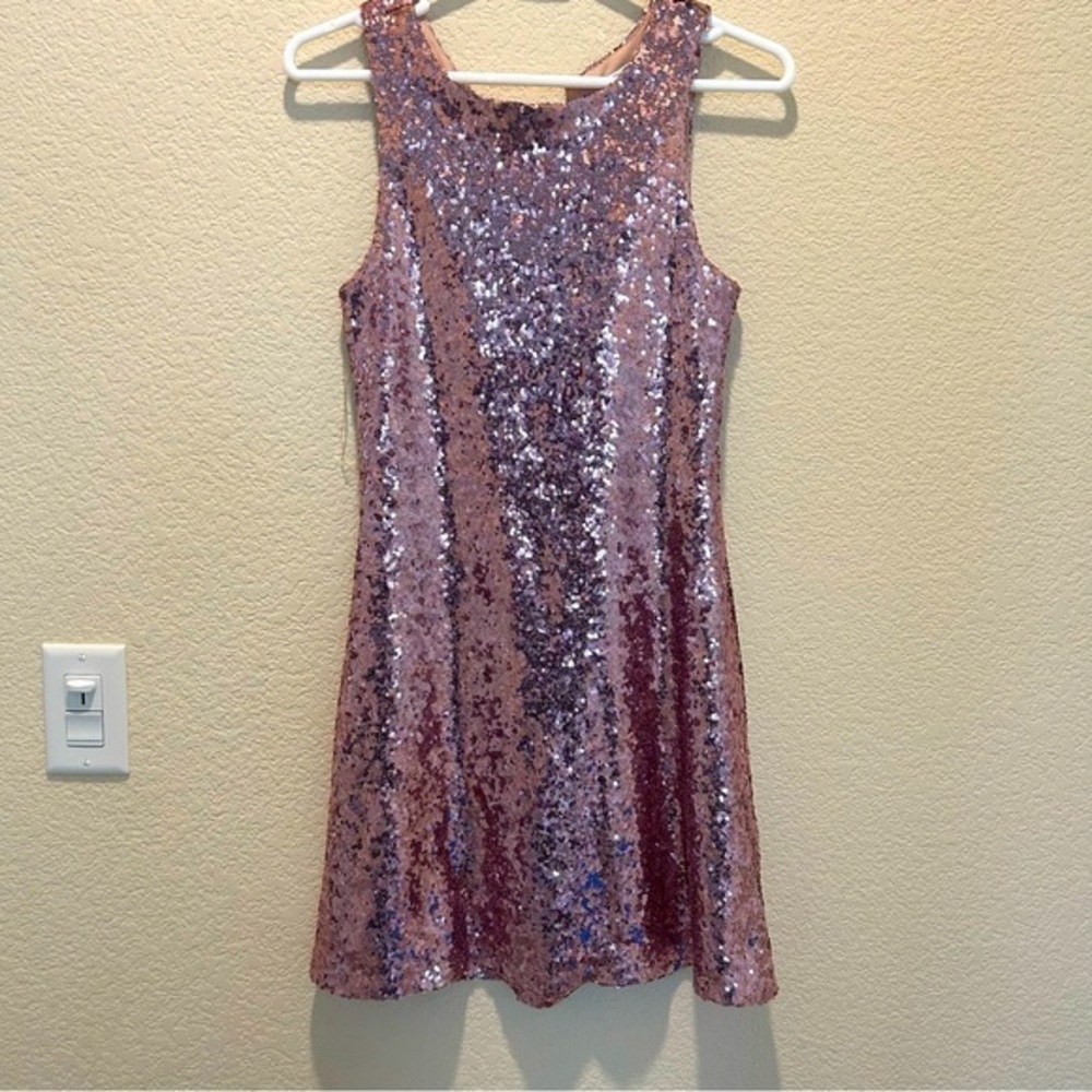 Pink sparkle Dress. Speechless size 5